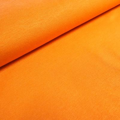 Stoff Viskose Elastik Jersey uni orange Kleiderstoff Kinderstoff