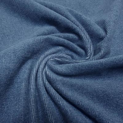 Fabric Cotton Stretch Denim Corduroy Denim Blue Melange Trouser Fabric Dress Fabric Children's Fabric