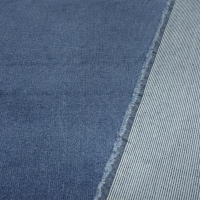 Fabric Cotton Stretch Denim Corduroy Denim Blue Melange Trouser Fabric Dress Fabric Children's Fabric