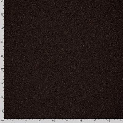 Stoff schwerer Bouclé Mantelstoff Kleiderstoff dunkelbraun schoko Dekostoff
