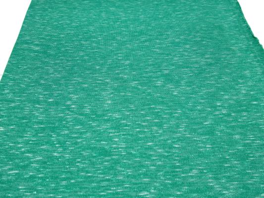 Fabric light knit fabric green melange dress fabric blouse fabric