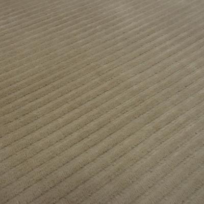 Fabric knit wide corduroy stretch with 5 mm rib unicolored natural beige dress fabric children's fabric