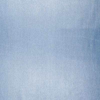 Stoff Baumwolle beschichteter Denim Jeansstoff jeans blau silber glänzend Hosenstoff Kleiderstoff