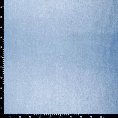 Stoff Baumwolle beschichteter Denim Jeansstoff jeans blau silber glänzend Hosenstoff Kleiderstoff