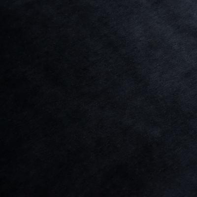 Stoff Nicki Velour Samt stretchig uni schwarz Kleiderstoff Kinderstoff Babystoff Pyjamastoff