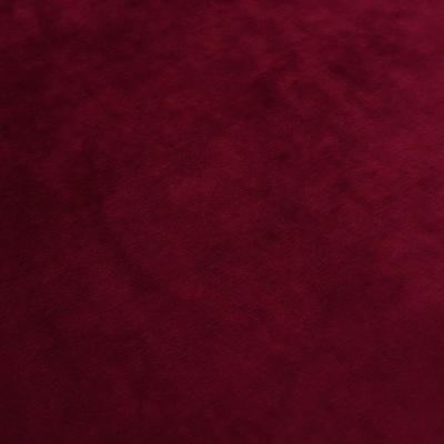 Stoff Nicki Velour Samt stretchig uni bordeaux rot Kleiderstoff Kinderstoff Babystoff Pyjamastoff