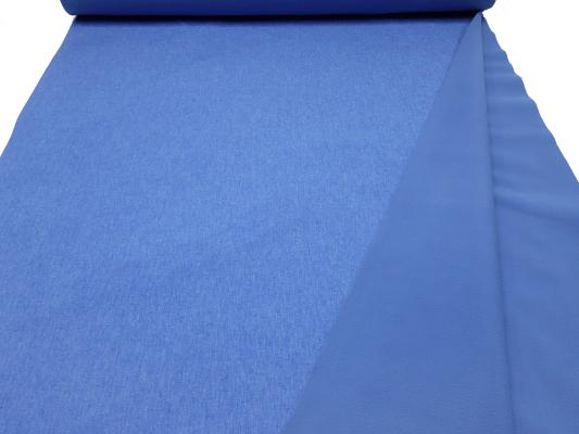 Fabric softshell uni jeans blue melange water-repellent jacket fabric coat fabric outdoor fabric