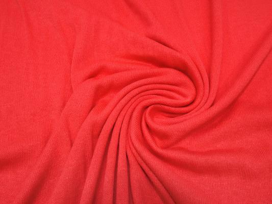Fabric viscose elastic jersey uni red dress fabric children's fabric