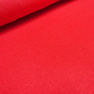 Fabric viscose elastic jersey uni red dress fabric children's fabric