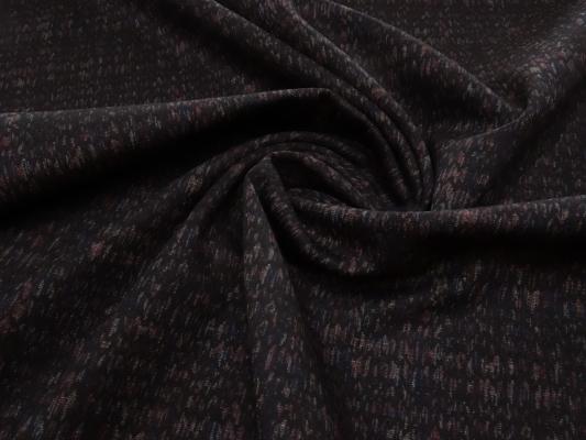Stoff Punta Di Roma Romanit Polyester Viskose Jersey mit Abstrakt Design schwarz bordeaux grau bunt Kleiderstoff