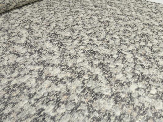 Stoff Wollstrickstoff Strickstoff wollweiß natur braun beige gemustert Jackenstoff Mantelstoff Kleiderstoff