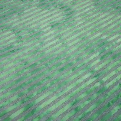 Fabric cotton jersey with 9 mm batik stripe design gray green striped dress fabric children's fabric