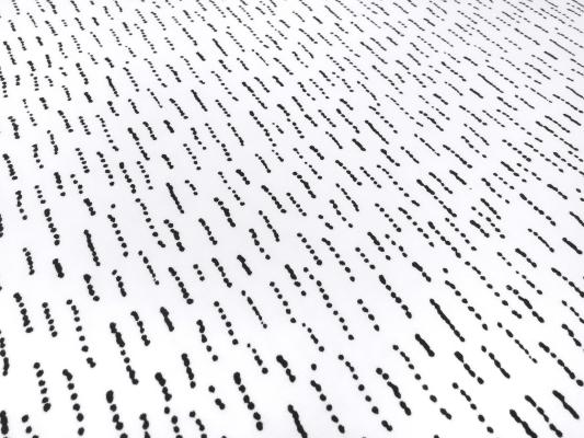 Fabric cotton French Terry sweatshirt fabric Funky Stripes stripes white black dress fabric children's fabric