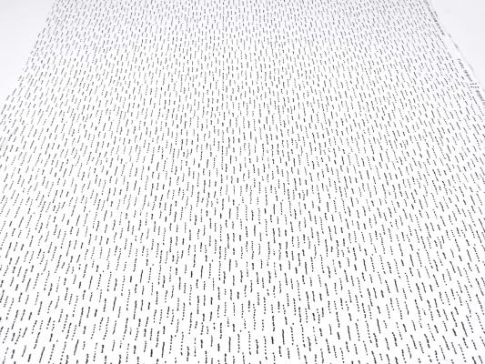 Fabric cotton French Terry sweatshirt fabric Funky Stripes stripes white black dress fabric children's fabric