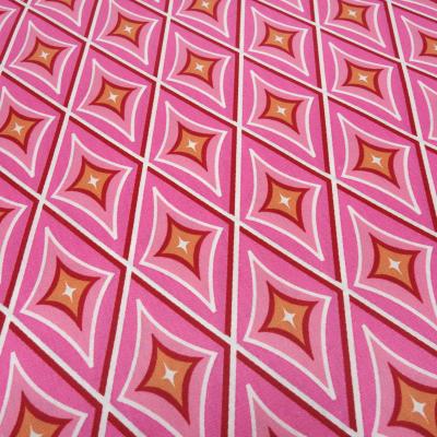 Fabric 100% cotton poplin with Circus Diamond diamond check design pink pink white bordeaux orange dress fabric children's fabric decorative fabric
