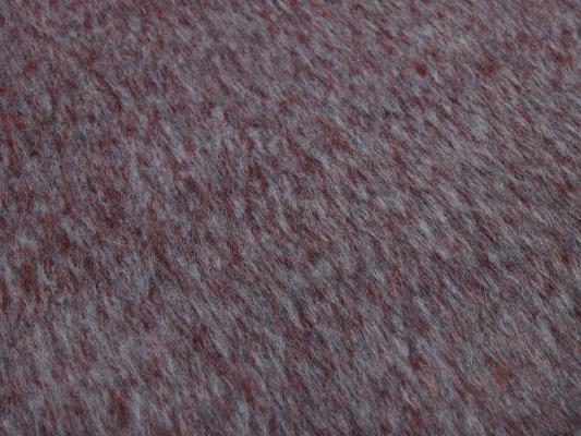 Stoff Ital. Mantelstoff Wollstoff Mohair Wolle Seide bordeaux rot hellgrau melange