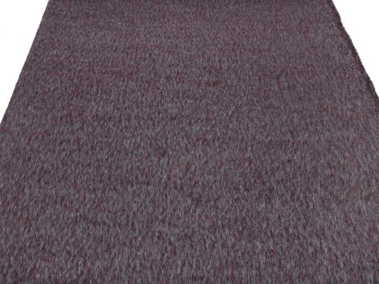 Stoff Ital. Mantelstoff Wollstoff Mohair Wolle Seide bordeaux rot hellgrau melange
