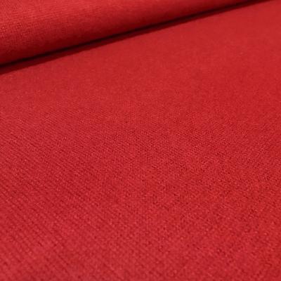 Stoff Ital. Strickstoff 100% Merinowolle uni rot Kleiderstoff Kinderstoff Wollstrick Merinostrick