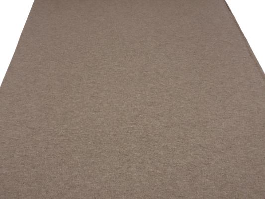 Stoff Ital Strickstoff 100% Merino Merinostrick Wolle uni hellbraun braun melange Kleiderstoff Kinderstoff Merinostoff