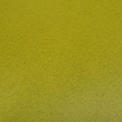 Fabric Ital. knitted fabric 100% merino wool uni green green yellow merino knit dress fabric children's fabric