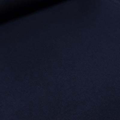 Fabric Italian knit fabric 100% merino wool uni navy blue merino knit dress fabric children's fabric