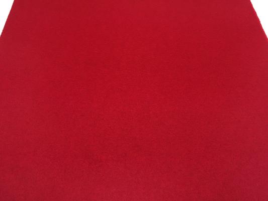 Stoff Ital. Merino Feinwalk Kochwolle Walkloden aus 100% Merinowolle uni rot Kleiderstoff Mantelstoff