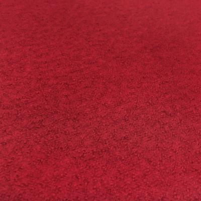 Stoff Ital. leichter Merino Feinwalk Walkloden aus 100% Merinowolle uni rot 2 Kleiderstoff Mantelstoff Wollstoff