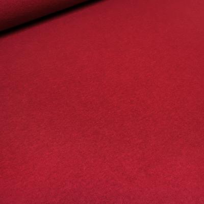 Stoff Ital. leichter Merino Feinwalk Walkloden aus 100% Merinowolle uni rot 2 Kleiderstoff Mantelstoff Wollstoff