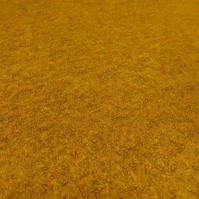 Fabric Ital. merino fine whalecloth 100% merino wool uni curry mustard yellow dress fabric coat fabric