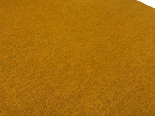 Fabric Ital. merino fine whalecloth 100% merino wool uni curry mustard yellow dress fabric coat fabric