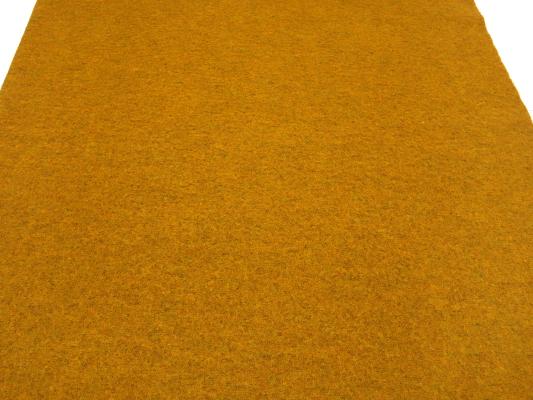 Fabric Ital. merino fine whalecloth 100% merino wool uni curry mustard yellow dress fabric coat fabric