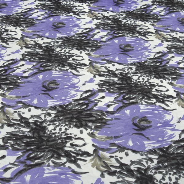stoff-viskose-jersey-mit-blumen-abstrakt-design-weiss-flieder-lavendel-grau-kleiderstoff