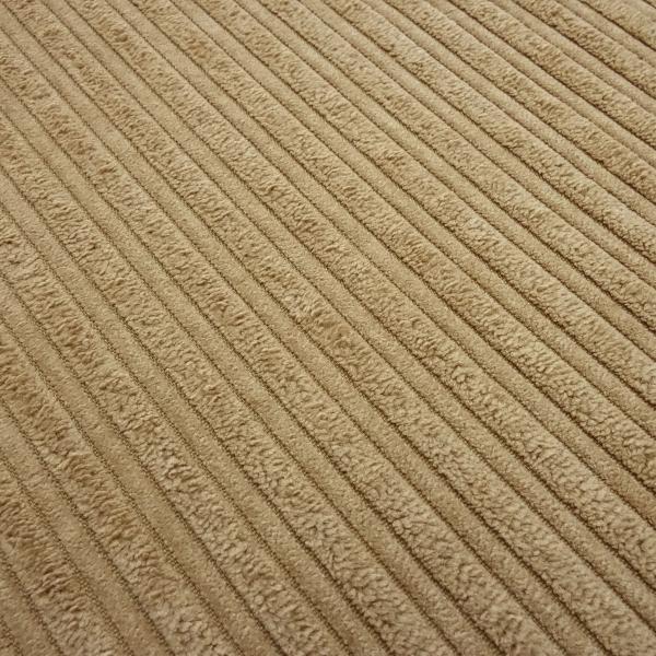 Corduroy fabric with faux fur side beige wide corduroy jacket fabric
