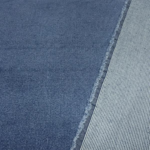 Fabric Cotton Stretch Denim Corduroy Denim Blue Melange Trouser Fabric Dress Fabric Children's Fabric