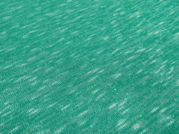Fabric light knit fabric green melange dress fabric blouse fabric