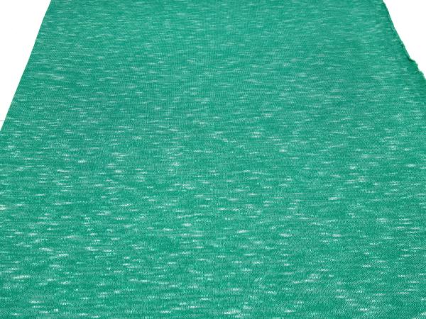Fabric light knit fabric green melange dress fabric blouse fabric
