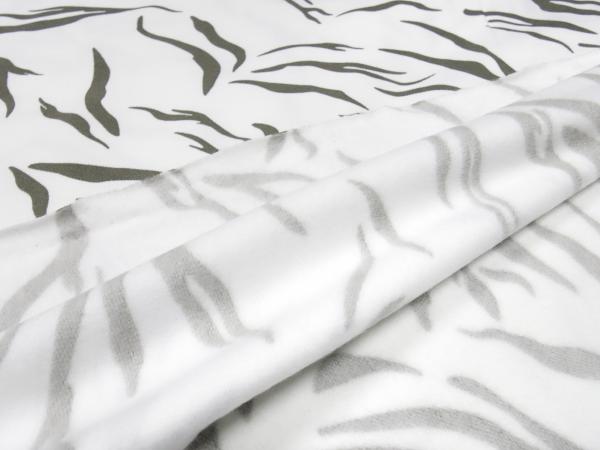 Stoff Sweatshirtstoff mit Tiger Tierfell Design weiß (off-white) taupé khaki Kleiderstoff Kinderstoff Hoodiestoffweatshirtstoff mit Computercode Matrix Platine Nerd Design marine blau türkis weiß grau Kinderstoff Kleiderstoff Hoodiestoff