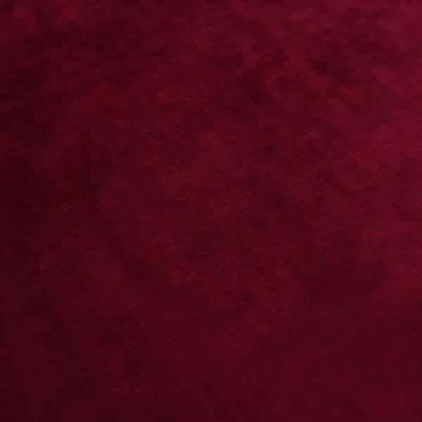 Stoff Nicki Velour Samt stretchig uni bordeaux rot Kleiderstoff Kinderstoff Babystoff Pyjamastoff