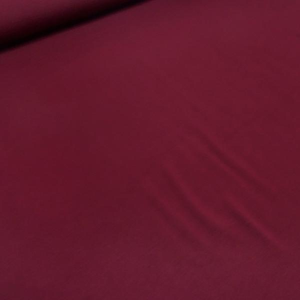 Sweatshirt fabric alpine fleece reverse side dark red bordeaux plain dress fabric children's fabric hoodie fabric