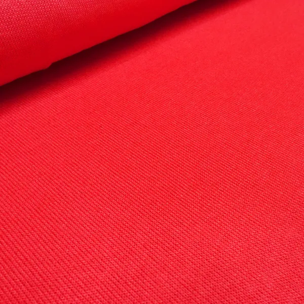 Fabric viscose elastic jersey uni red dress fabric children's fabric