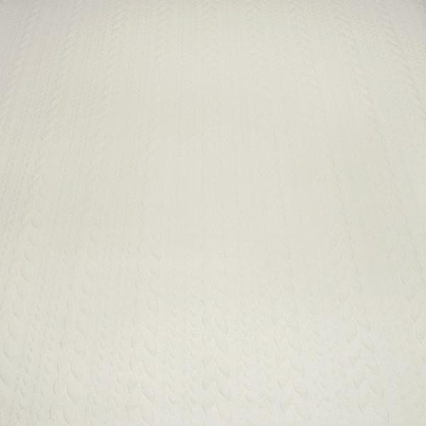 Fabric cable knit jacquard cable pattern jersey by the meter plain wool white dress fabric children's fabric