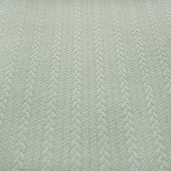 Stoff Zopfstrick Jacquard Zopfmuster Jersey Meterware uni einfarbig diverse Farben Kleiderstoff Kinderstoff