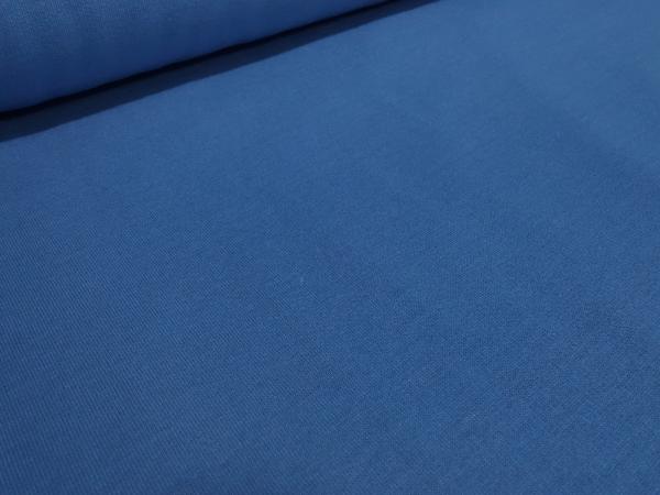 Fabric cotton french terry sweatshirt fabric summer sweat uni medium blue blue dress fabric kids fabric