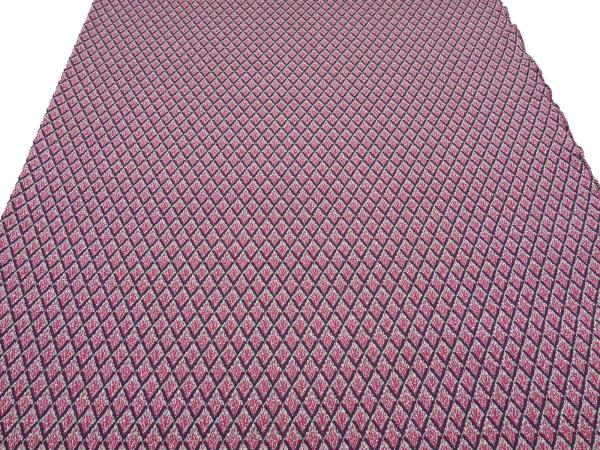 Stoff Viskose Lurex Glitzer Jersey retro Rauten Design pink lila weiß silber Kleiderstoff