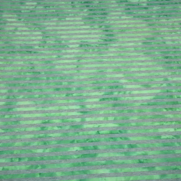 Fabric cotton jersey with 9 mm batik stripe design gray green striped dress fabric children's fabric