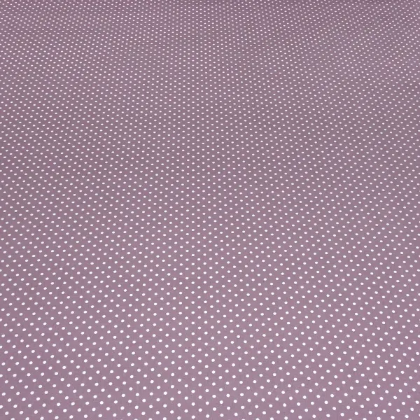Fabric 100% cotton poplin with 3 mm dots dots design lilac berry white dress fabric blouse fabric decoration fabric