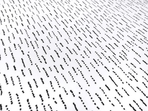 Fabric cotton French Terry sweatshirt fabric Funky Stripes stripes white black dress fabric children's fabric