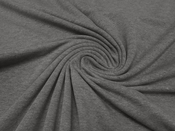 Fabric cotton french terry sweatshirt fabric summer sweat uni grey melange