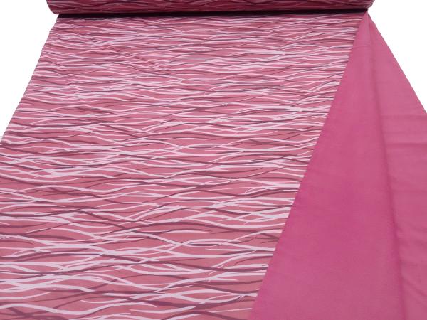 Fabric Softshell Wire by Petra Laitner design pink bordeaux water repellent jacket fabric outdoor fabric