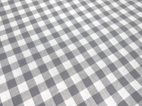 Fabric 100% cotton Zefir check 1 cm gray white plaid dress fabric decorative fabric blouse fabric